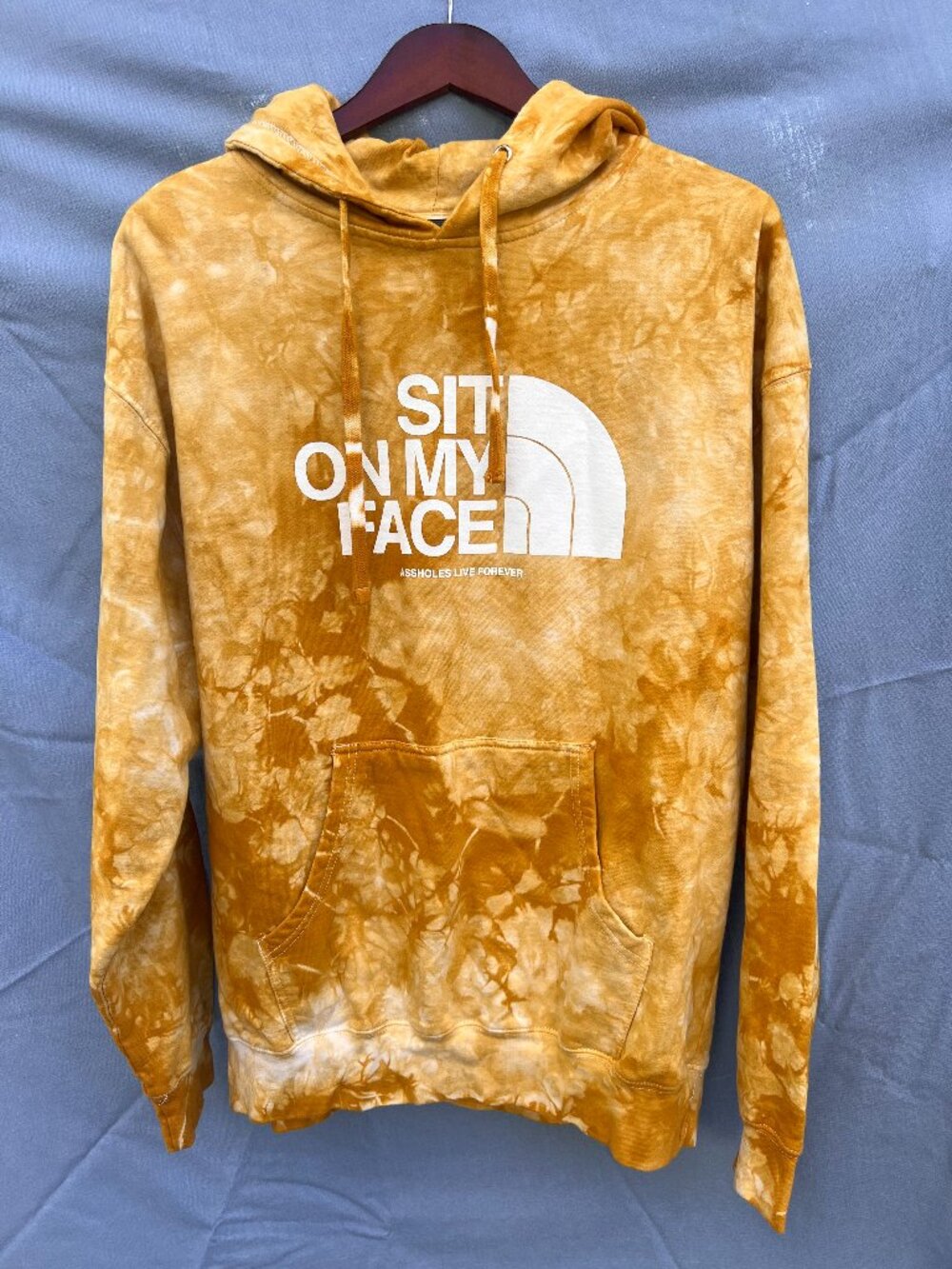Assholes Live Forever Sit On My Face Hoodie XL